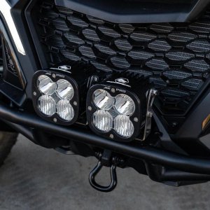 Can-Am Maverick R Light Pods - Baja Designs - XL Pro Pre-Runner - Clear - `24-`27